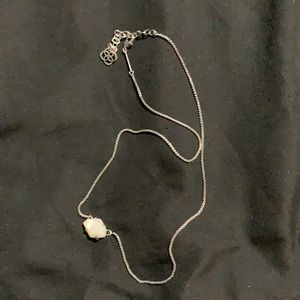 Silver Kendra Scott necklace